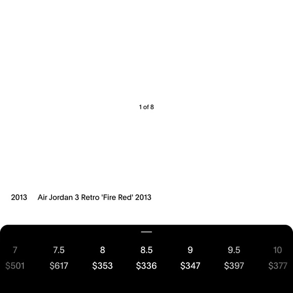 Air Jordan Retro 3 Fire Red 2013 - Picture 10 of 10